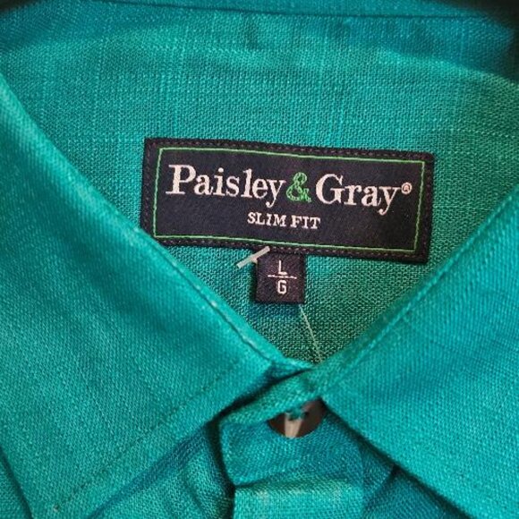 PAISLEY & GRAY - Men's CABO Shirt - Large - NWT - Picture 2 of 5